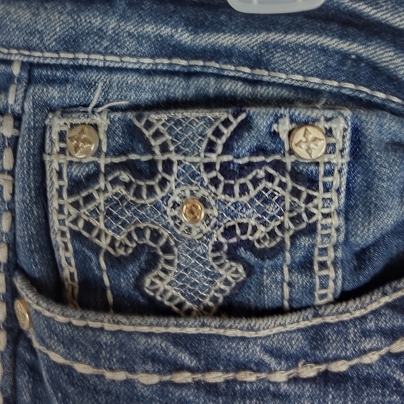 Soundgirl Bootcut Jeans Size 9 | Casual Western Rodeo Cowgirl Denim Fall Outdoor - Picture 3 of 8